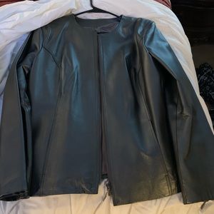 Leather jacket